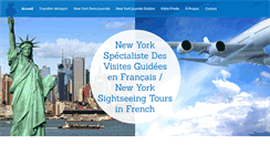 Desktop Screenshot of newyorkfrenchtours.com